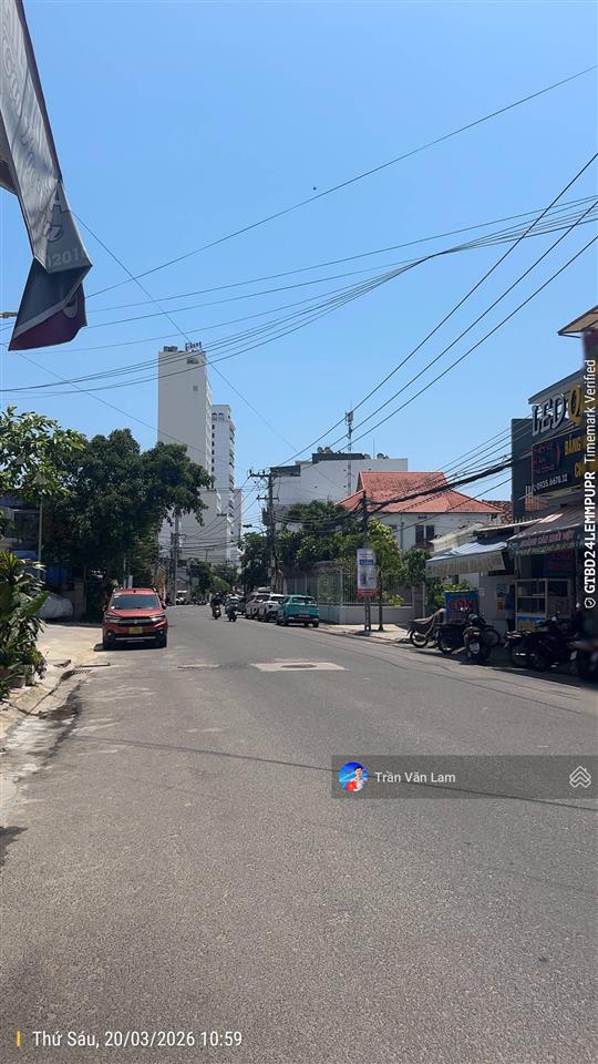 Chỉ 48,5 triệu/m2  bán đất gần biển, hẻm ô tô sát bắc sơn, vĩnh hải, nha trang