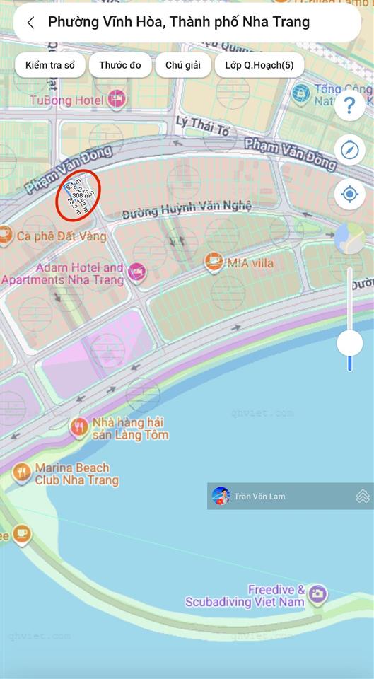 Lô góc biệt thự vip kđt mới vĩnh hoà, nha trang