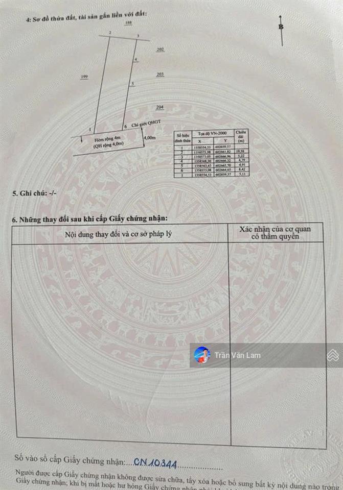 Đất đẹp hẻm ô tô sát đường mai xuân thưởng đi bộ tắm biển mỗi ngày