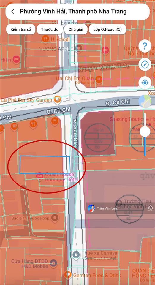 Bán đất mặt tiền rộng 14m  đường sao biển  phường bắc nha trang, cách biển chỉ 100 m