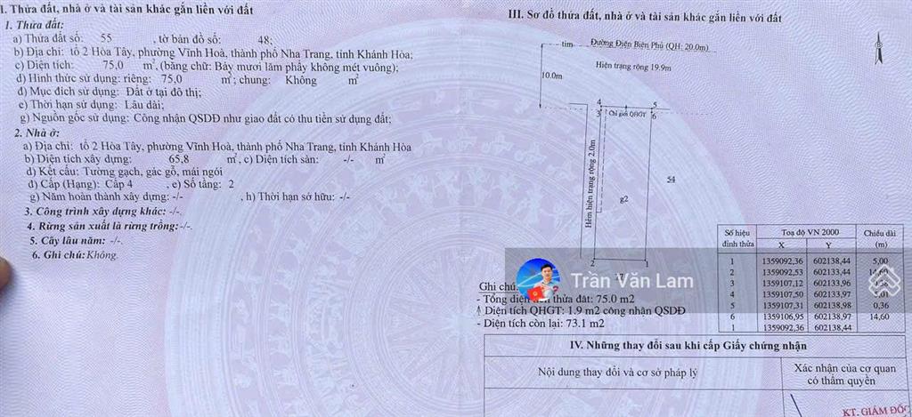 Hàng hiếm nhà góc 2 mặt tiền đường điện biên phủ, vị trí kinh doanh đắc địa, giá 8,6 tỷ