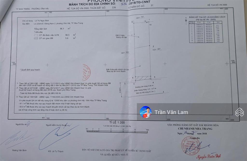 Giảm sâu bán nhanh lô đất gần biển nguyễn khánh toàn, bắc nha trang