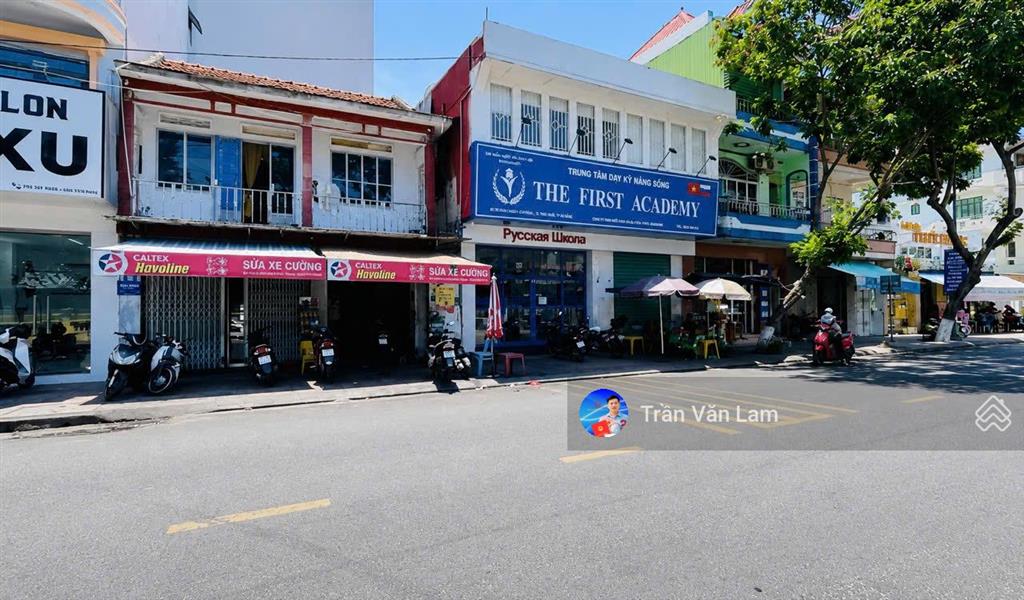 Bán nhà mặt tiền đường hòn chồng bắc nha trang  đi bộ tắm biển