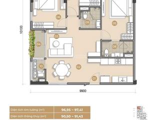3pn mizuki park phân khu trellia cove giá rẻ nhất