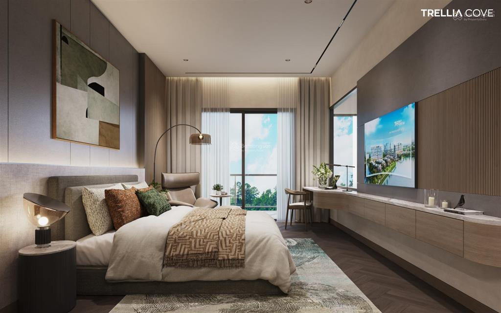 Nhà phố kênh đào trellia cove  mizuki park 4 tầng
