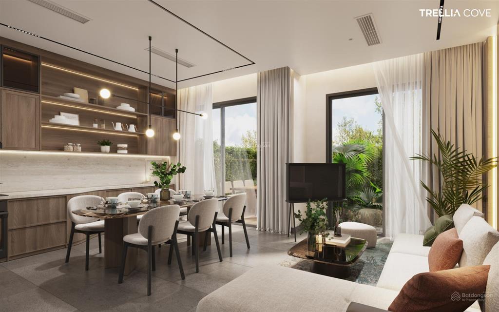 Nhà phố kênh đào trellia cove  mizuki park 4 tầng