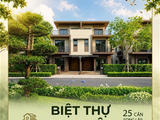 Biệt thự song lập mẫu mới 3 tầng nagomi waterpoint mua từ cđt