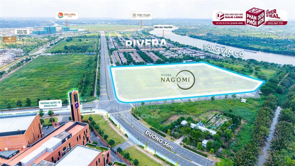 Mở bán shophouse đường 36m nagomi waterpoint mua giá gốc cđt cạnh trường qt emasi