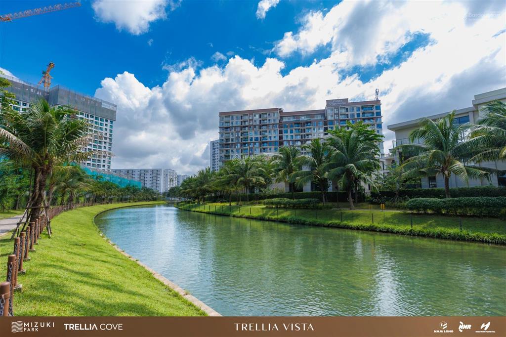 Trellia vista mở bán tháp view sông kđt mizuki cho tham quan thực tế