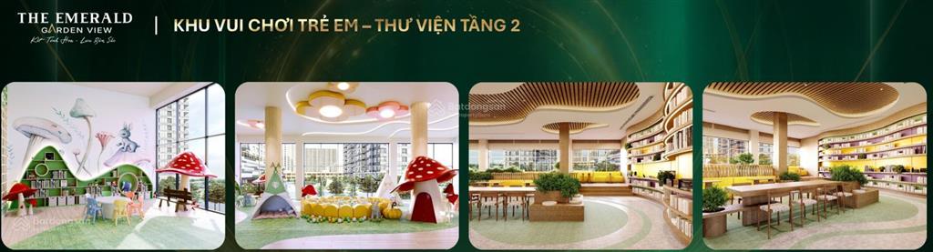Bán ch 1pn tại the emerald garden view, 54,4m2, 38 triệu / m2