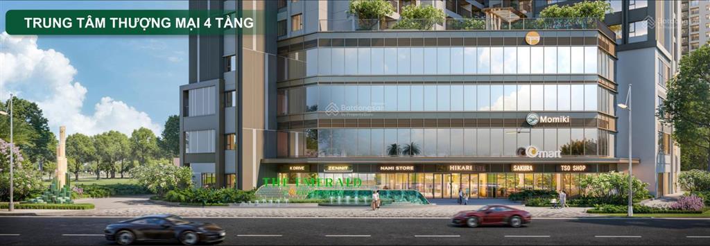Bán ch 1pn tại the emerald garden view, 54,4m2, 38 triệu / m2