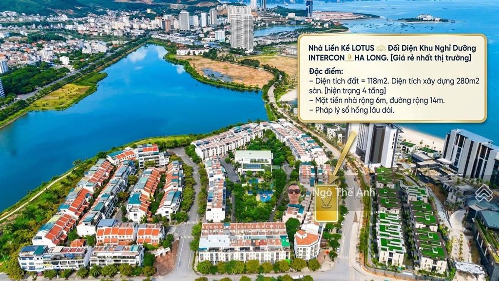 Nhà liền kề lotus, bãi cháy, hạ long. giá tốt thị trường ạ.
