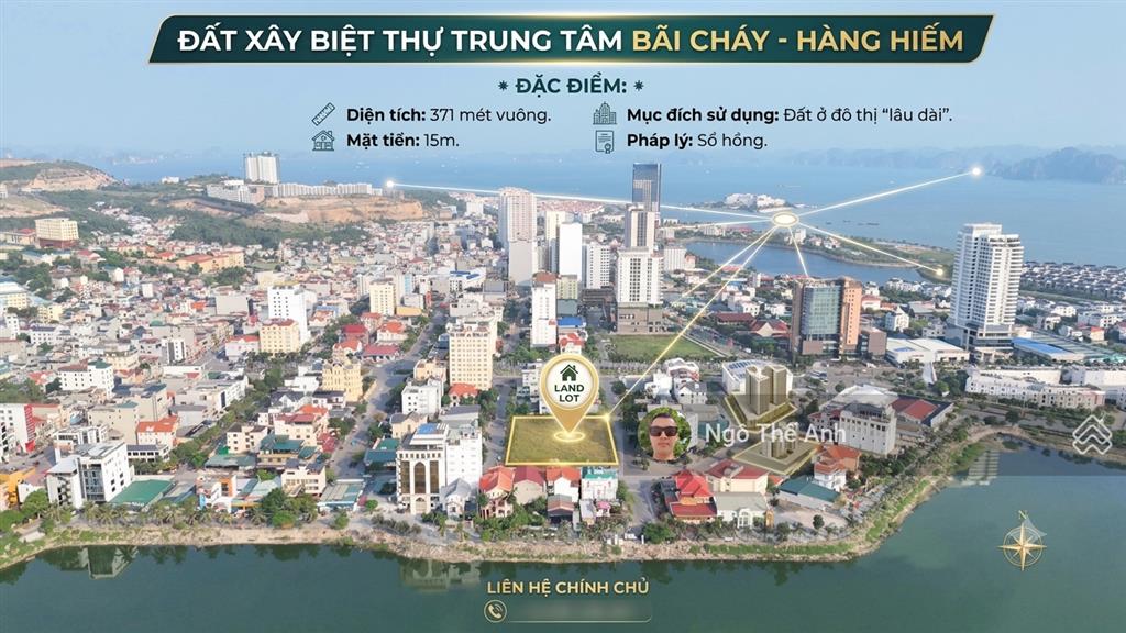 Đất vàng trung tâm bãi cháy hiếm có để đầu tư
