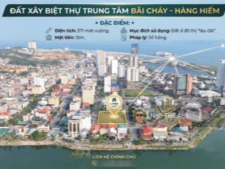 Đất vàng trung tâm bãi cháy hiếm có để đầu tư