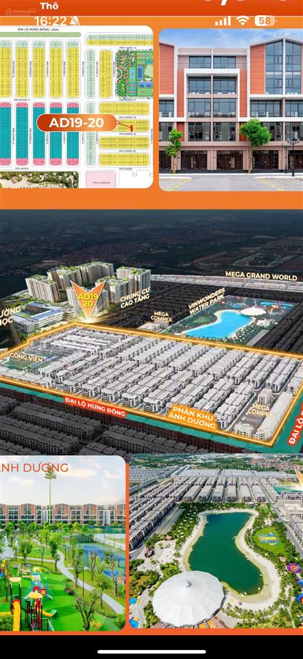 Bán liền kề vin 3 phân khu ad 19  ô 20,34 dt64m2  5 tầng, dtxd254m giá 9,5 tỷ  097800899.tám