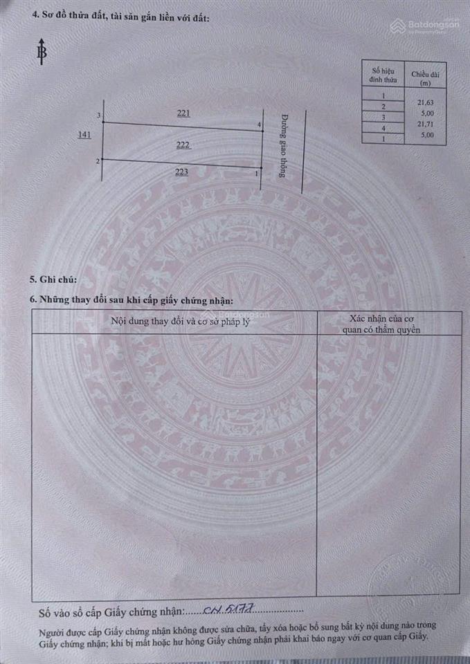 Chính chủ  bán nhanh lô đất đối diện kcn xuân quế  sông nhạn, sổ hồng thổ cư 100%. giá rẻ
