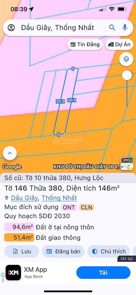 Ngộp ngân hàng cần sang nhanh nền đất mặt tiền đường nhựa, cách chợ chỉ 2km