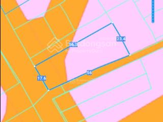 Lô góc 2 mặt tiền hùng vương phước an giá rẻ hơn trong hẻm 0375 019 ***