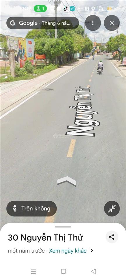 Bán nhà đất mặt tiền nguyễn thị thử 203m2 thổ cư .