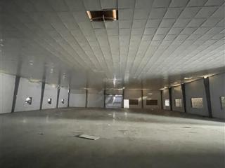 Cho thuê 2500m2 kho xưởng 100tr/tháng
