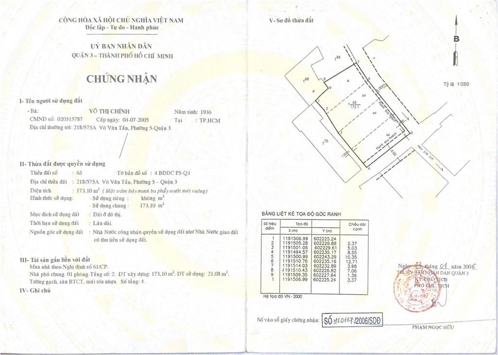 Bán căn hộ studio ngay trung tâm quận 3, đường võ văn tần, giá chỉ 1,7 tỷ
