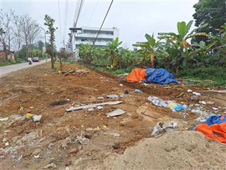 Bán lô đất 5x20m mặt đường vành đai công nghệ cao hòa lạc, đất giãn dân đồi đốm, buôn bán được luôn