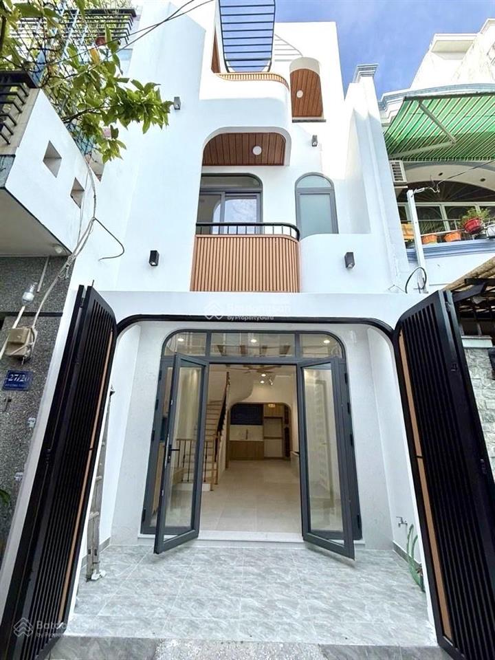 Nhà mới 100%  ngay aeon tân phú  4 x 14 (48m2)  4pn 4wc  hẻm oto 1 trục. đầy đủ nội thất