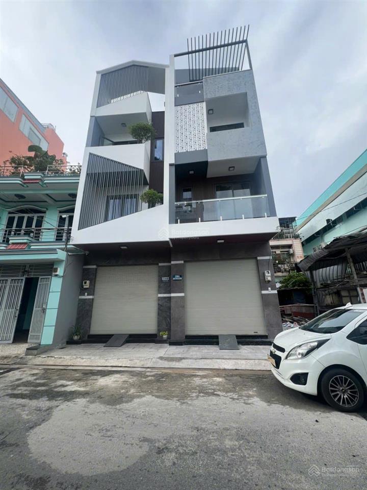 (nhà đẹp) mặt tiền đường trần thủ độ, phường phú thạnh. (dt 4x12m 4 tầng). giá 8.8 tỷ