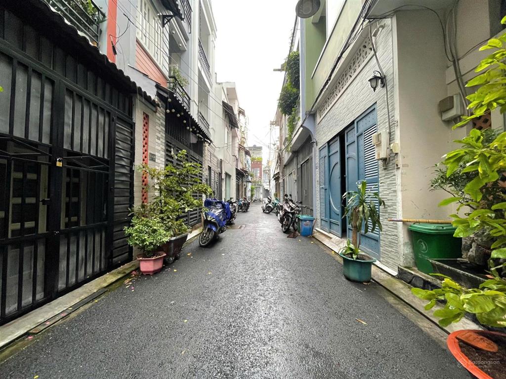 Nhà 4 tầng hẻm 5m gò dầu, phường tân quý, quận tân phú. (dt 4x10m). giá 6.79 tỷ