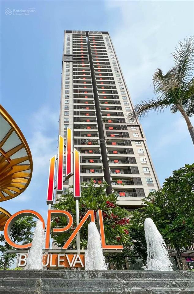 (siêu hót) bán gấp căn 2pn rộng, 98m2, giá 4,1 tỷ, nhà mới chưa qua sử dụng tại opal boulevard