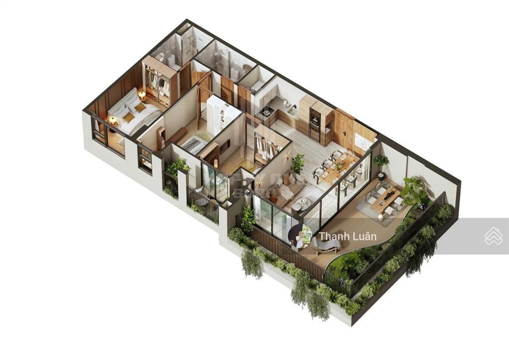 (hot) sa.19.09 tầng 19 view đông nam căn góc 3pn 2wc có 24m2 sân vườn siêu hiếm tại happy one sora