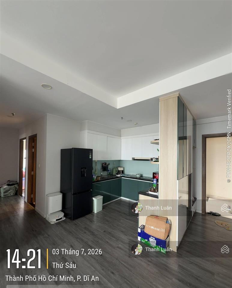 Bán cc opal boulevard, 4,55 tỷ, 99,8m2, 3pn, 2wc, đông bắc, bình dương