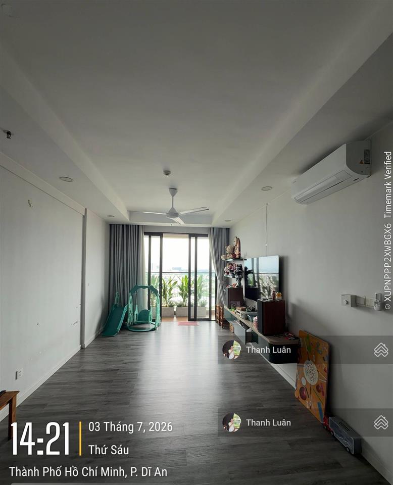 Bán cc opal boulevard, 4,55 tỷ, 99,8m2, 3pn, 2wc, đông bắc, bình dương