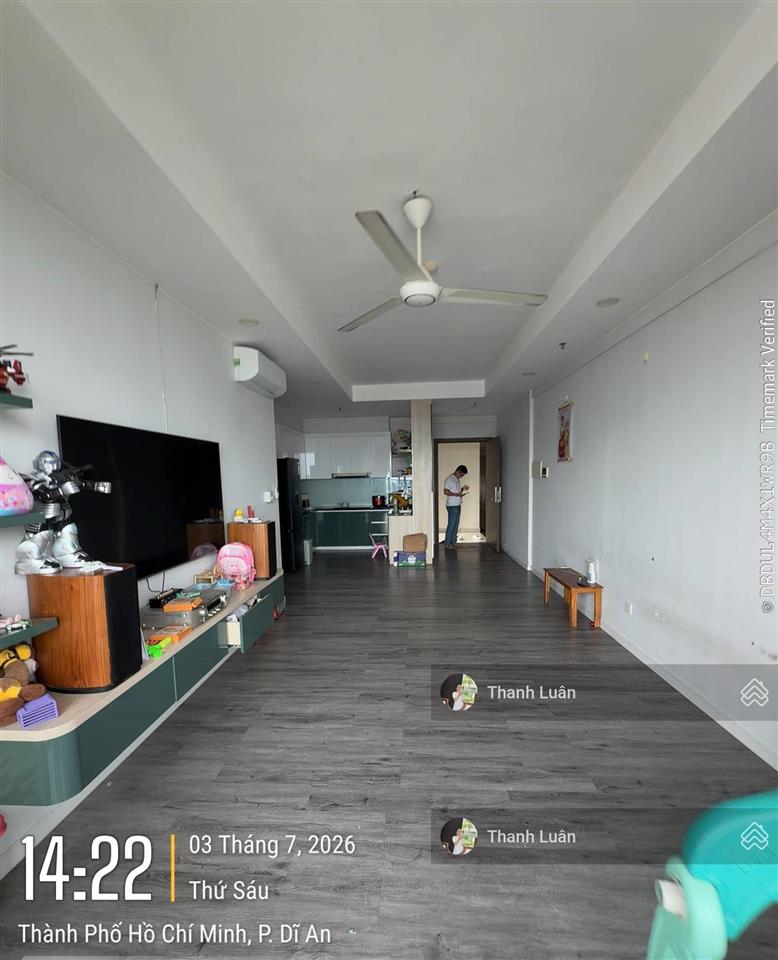 Bán cc opal boulevard, 4,55 tỷ, 99,8m2, 3pn, 2wc, đông bắc, bình dương