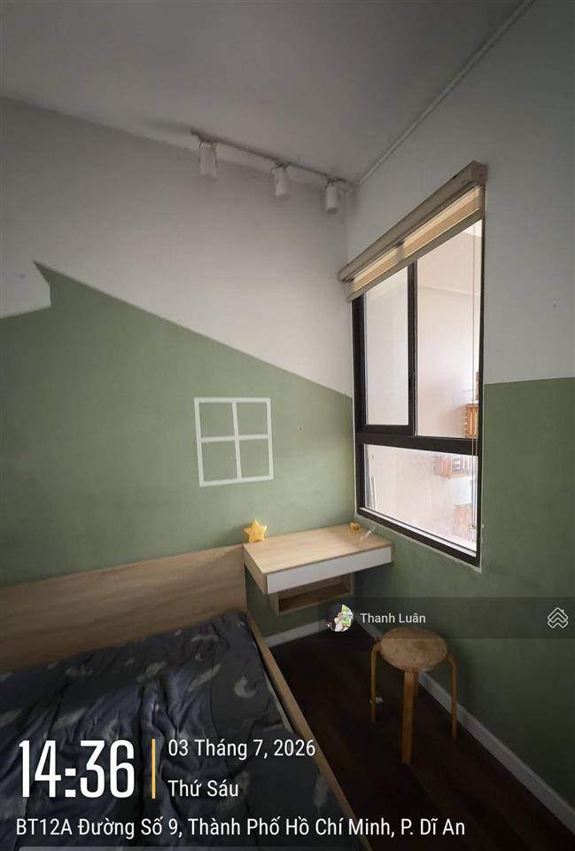 Cho thuê cc 2pn, 2wc, 77,4m² tại opal boulevard, 8 triệu/th