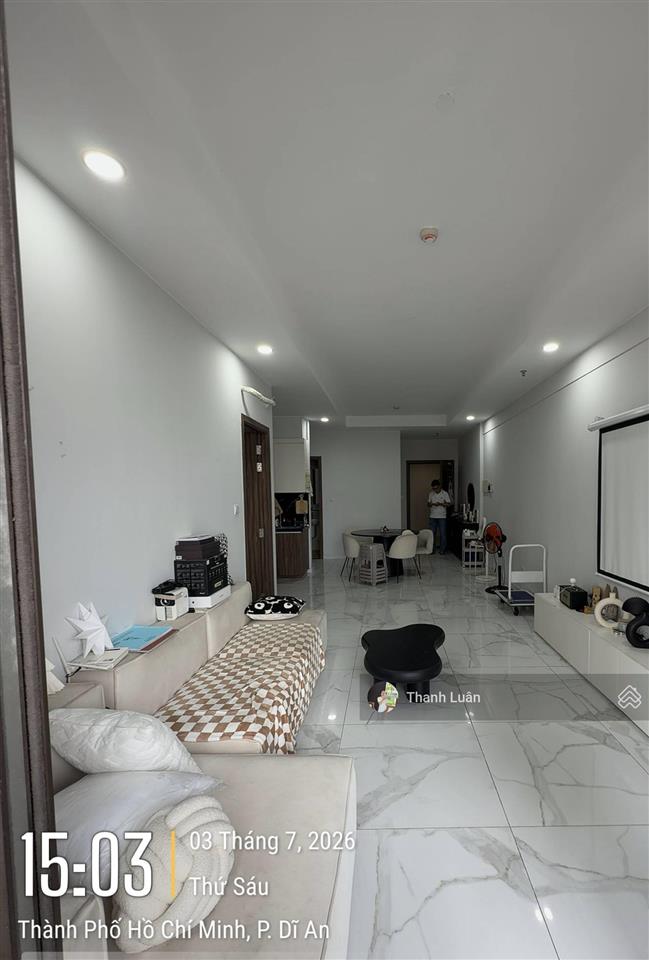 Opal boulevard 2pn 2wc 85,7m2, view đông nam giá 3,75 tỷ tặng nội thất nhà mới