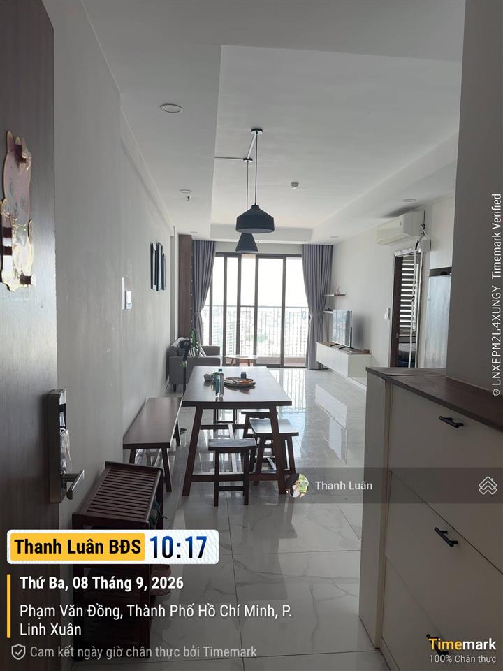 Opal boulevard chính chủ muốn bán căn 2pn2wc 84.7m2 hướng landmark81 full nội thất giá 3.8 tỷ có sổ
