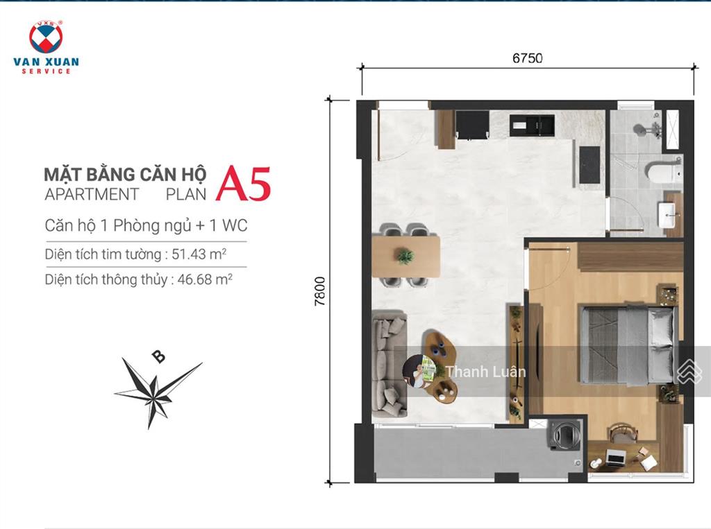 Bán suất nội bộ, trực tiếp từ cđt vạn xuân, quỹ căn 2pn/2wc 70m2 giá 3,48 tỷ/căn chiết khấu cao