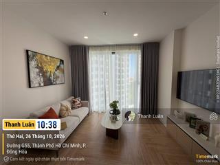 Nhà mới nhận cho thuê căn 2pn2wc 66m2 giá 8,5 triệu/tháng free 2 năm pql green skyline tặng rèm bếp