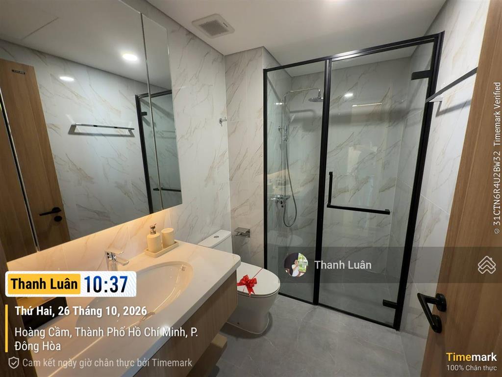 Nhà mới nhận cho thuê căn 2pn2wc 66m2 giá 8,5 triệu/tháng free 2 năm pql green skyline tặng rèm bếp