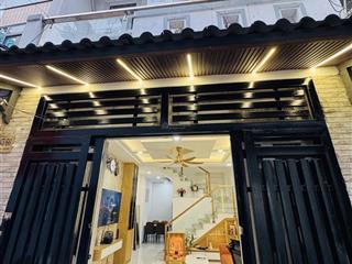 Nhà mới ngang rộng 4m  đẹp  ô tô tới ngay nhà rẻ  đường phạm văn chiêu  gần công viên làng hoa