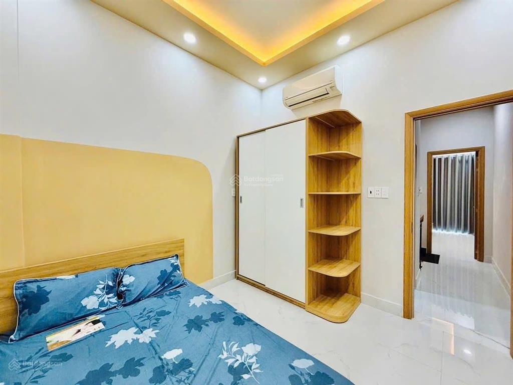 Nhà mới  đón xuân  hẻm ô tô  2 tầng  đường lê đức thọ  gần chợ xóm mới  ở hoặc cho thuê ngon