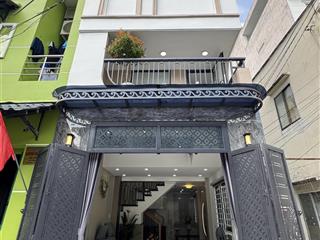 Hẻm xe tải 5 mét 3 tầng lầu 1 sẹt ngắn đầy đủ nội thất  đg trận thị trọnggần siêu thị aeon mal