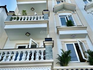 Ngang nhà 6 mét  ô tô ngủ trong nhà  5 tầng lầu kiên cố như biệt thự  ngay chợ thạch đà  đủ nt