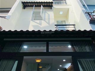 Hiếm , 4 phòng ngủ  3 tầng lầu hẻm rộng đường số 59 phạm văn chiêu  kèm nội thất