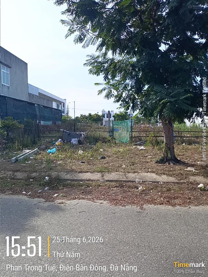 122.5m2 hướng đông nam kđt số 9 điện ngọc