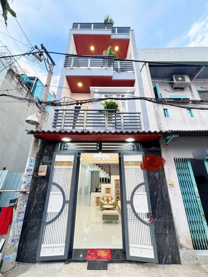 Bán nhà 1 trệt 2 lầu 4x15m có sân thượng  phạm thế hiển 4pn, sổ riêng, 5 tỷ thương lượng