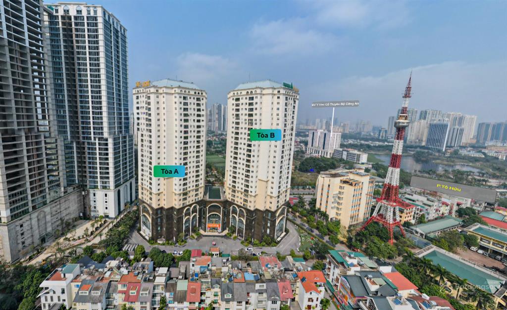 Cho thuê ch 3pn, 2wc, 100m2, giá 15 triệu tại ct2 viettel trung văn, tố hữu (the light trung văn)