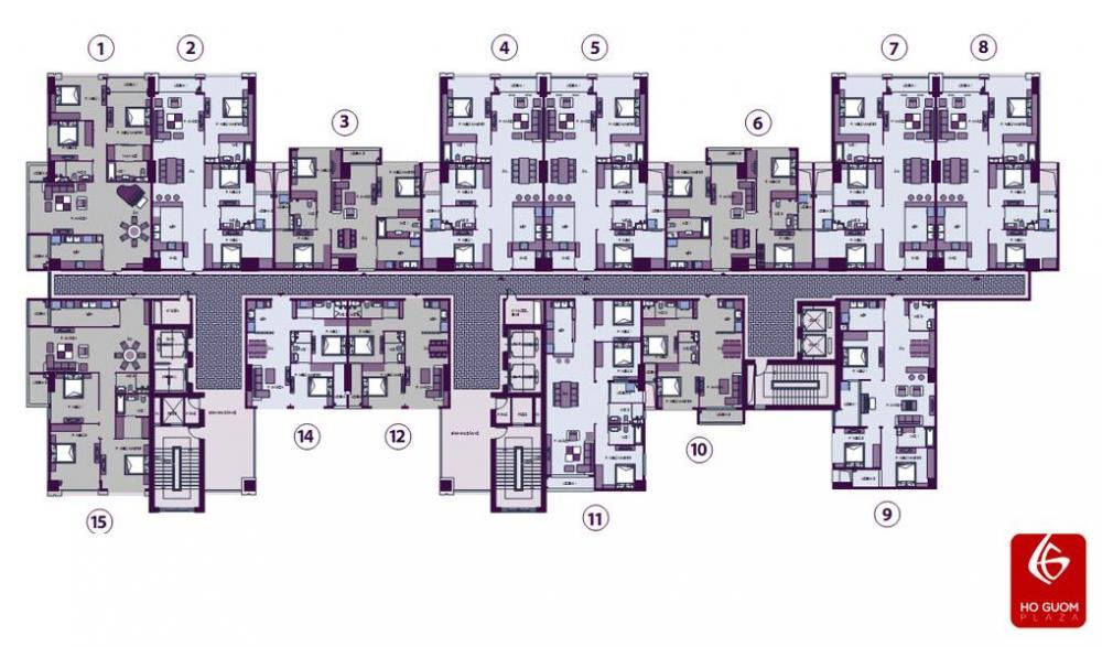 Cho thuê cc hồ gươm plaza, 12 triệu vnd, 72 m2, 2pn, 2wc, ở trần phú, hà đông