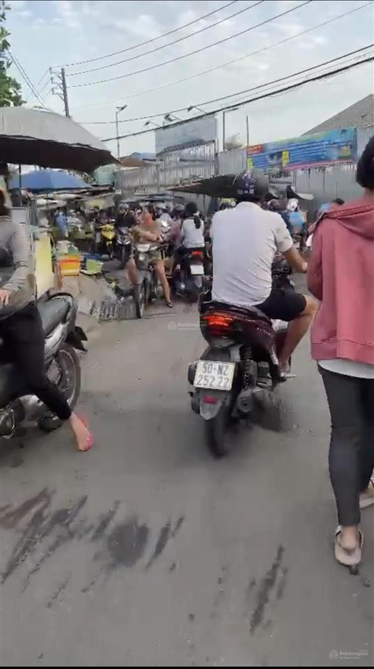 Bán lô đất shr ngay chợ xuân thới sơn, giá 5tỷ5